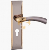 A2665钛黑K金 锌铝合金门锁