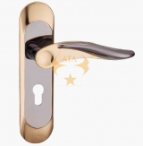 A0802钛黑K金 锌+铝合金门锁