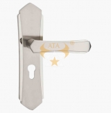 E5663镍拉丝锌合金门锁