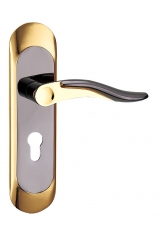 H12/H02钛黑K金执手锁