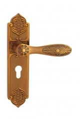 H56/H178哑光黄古铜执手锁