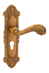 E5565咖啡锌合金门锁