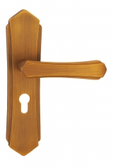 E5663咖啡锌合金门锁